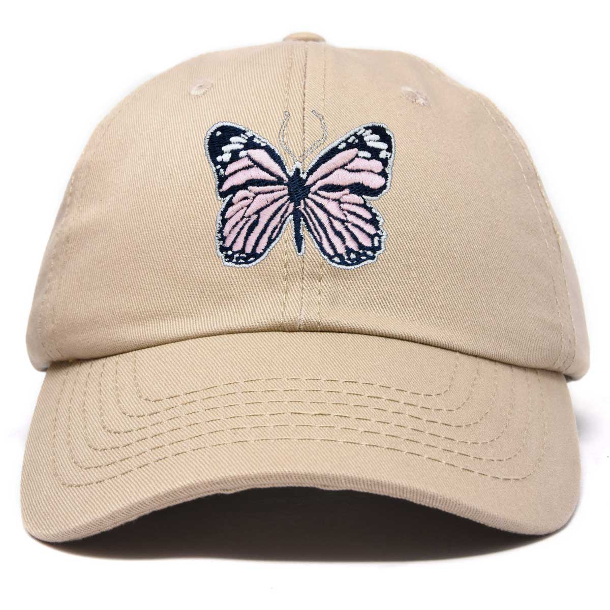 Dalix Pink Butterfly Hat