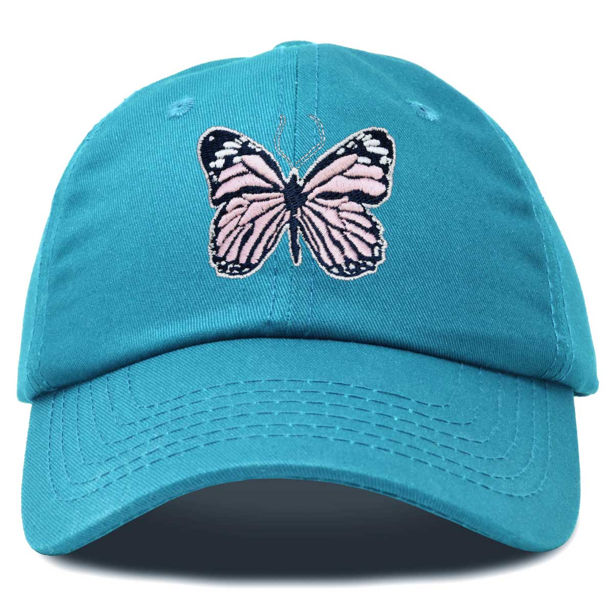 Dalix Pink Butterfly Hat