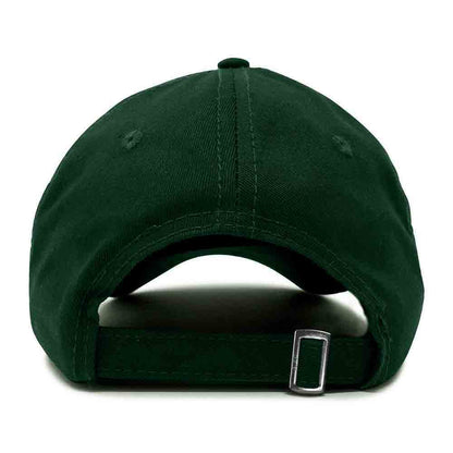 Dalix Captain Embroidered Dad Cap Cotton Baseball Hat Men in Red