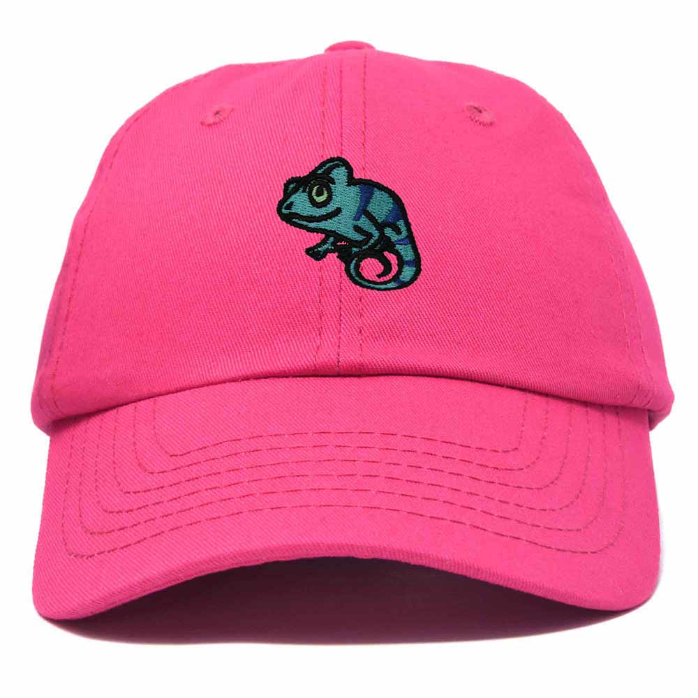 Dalix Chameleon Cap Embroidered Mens Cotton Dad Hat Baseball Hat in Hot Pink