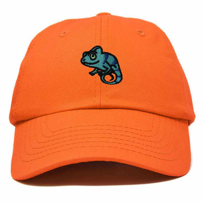 Dalix Chameleon Cap Embroidered Mens Cotton Dad Hat Baseball Hat in Orange