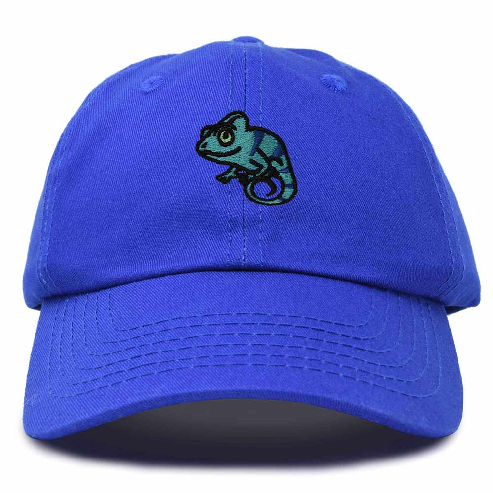 Dalix Chameleon Cap Embroidered Mens Cotton Dad Hat Baseball Hat in Royal Blue