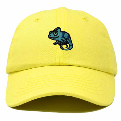 Dalix Chameleon Cap Embroidered Mens Cotton Dad Hat Baseball Hat in Yellow