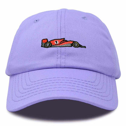 Dalix Formula Racing Car Embroidered Cap Cotton Baseball Summer Cool Dad Hat Mens in Lavender