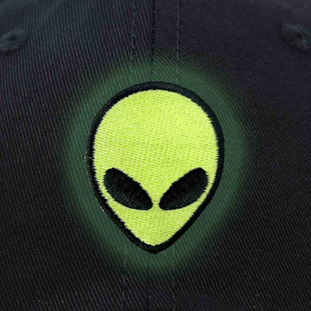 Dalix Alien Embroidered Glow in the Dark Hat Dad Cotton Baseball Cap Men in Black