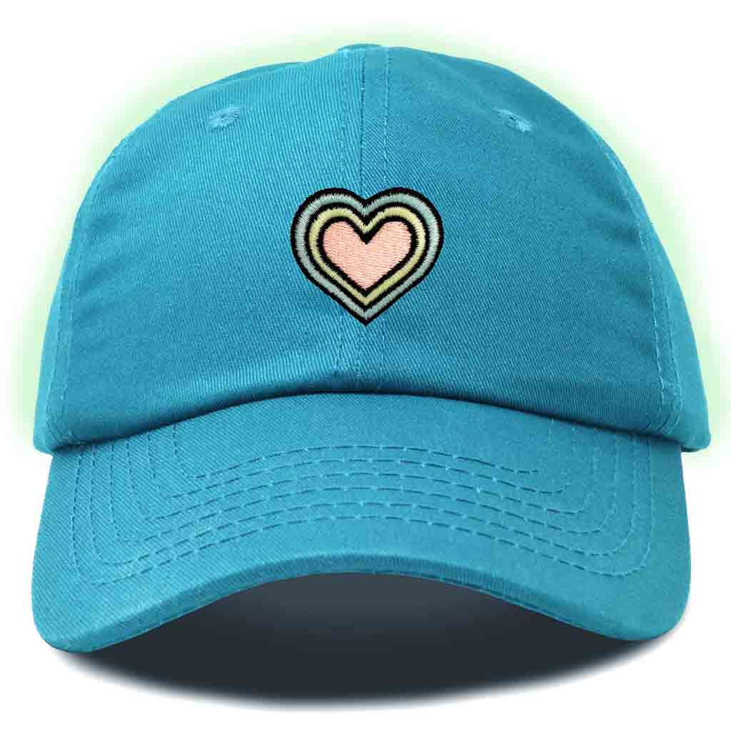 Dalix Heart Hat (Glow in the Dark)
