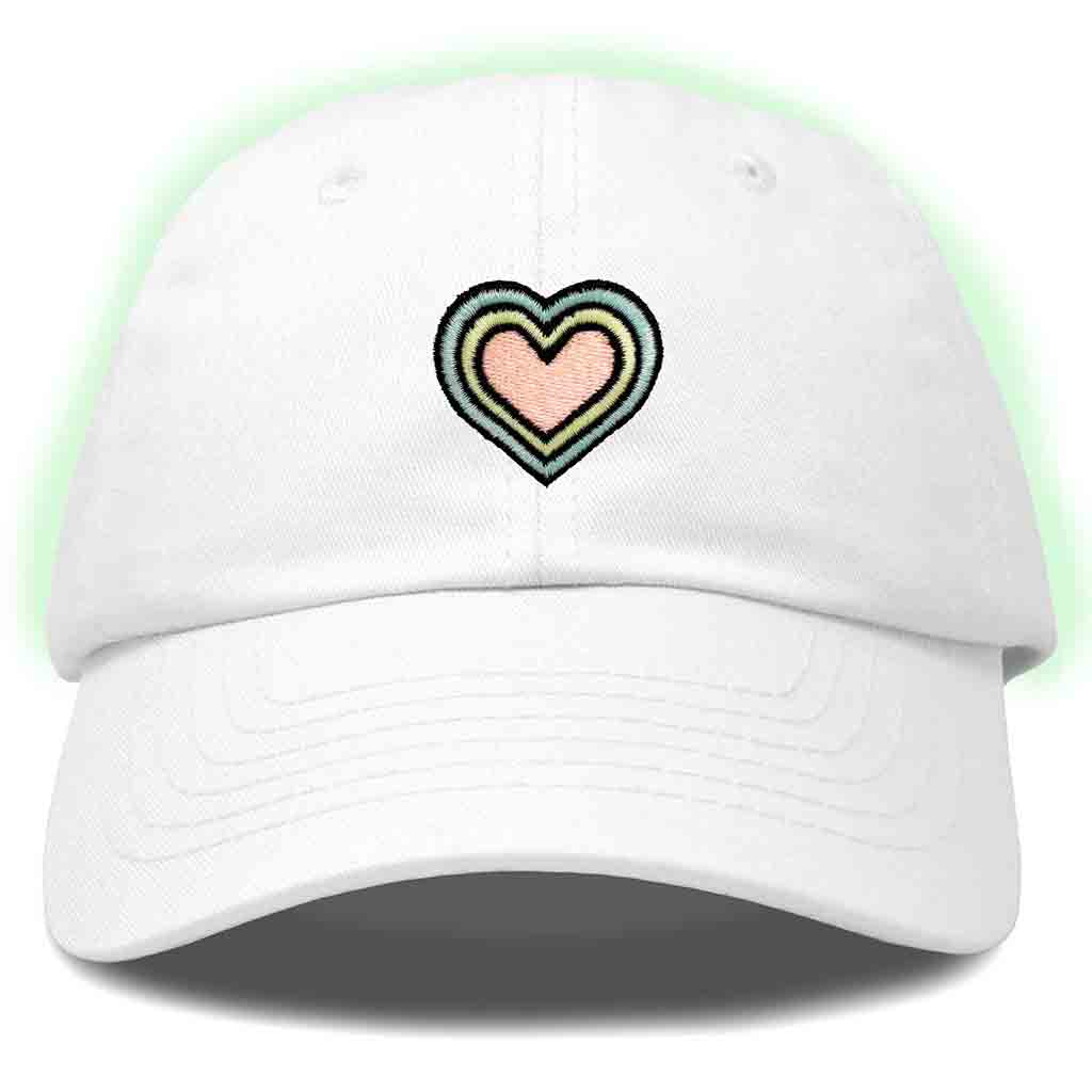 Dalix Heart Hat (Glow in the Dark)