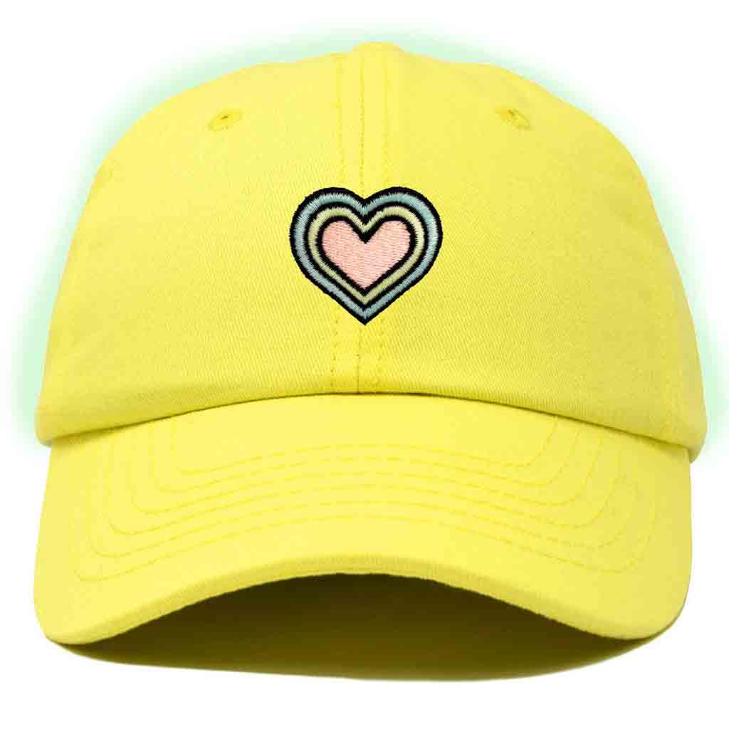 Dalix Heart Hat (Glow in the Dark)