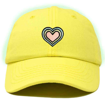 Dalix Heart Hat (Glow in the Dark)