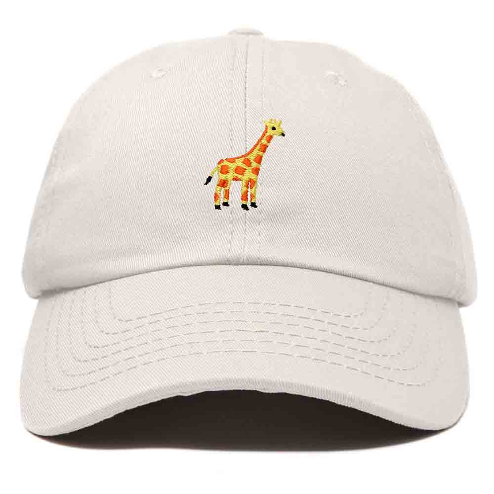 Dalix Giraffe Embroidered Dad Hat Cotton Baseball Cap Women in Kelly Green