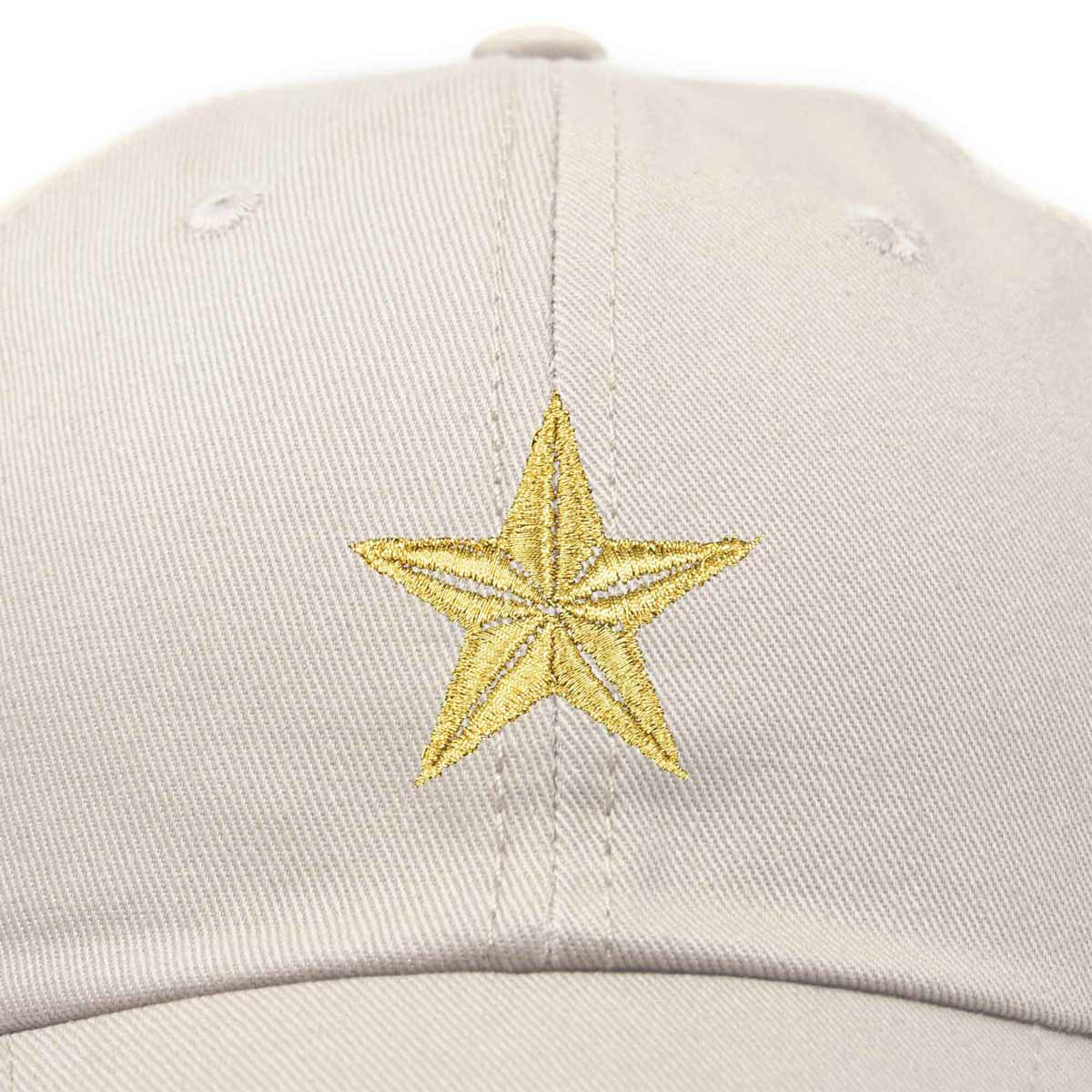 DALIX Gold Super Star Hat