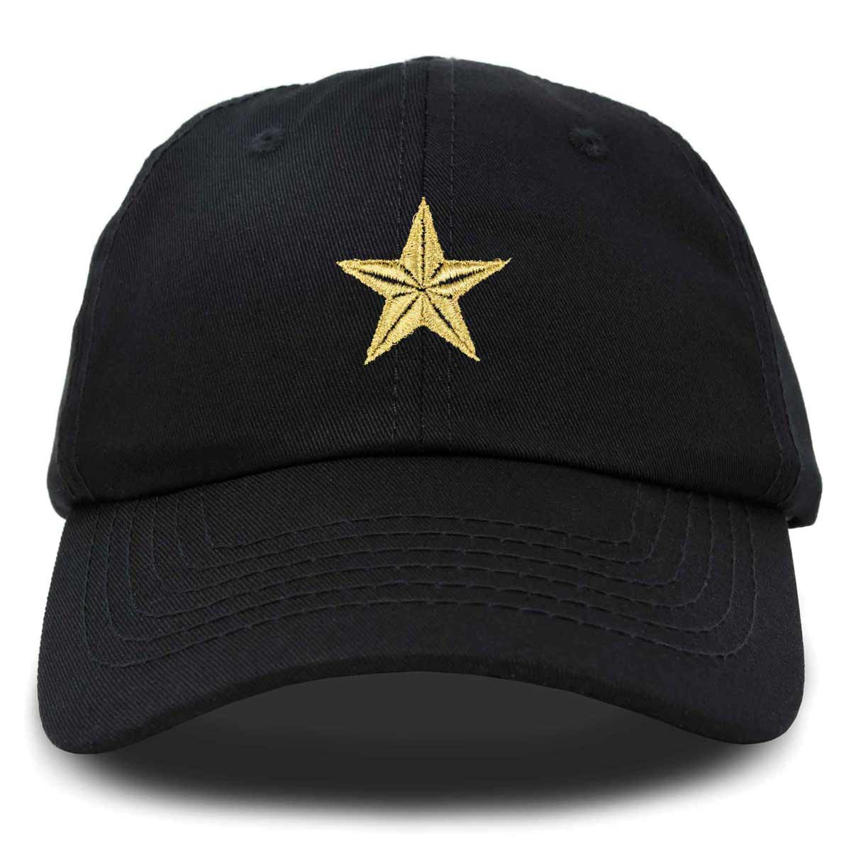 DALIX Gold Super Star Hat