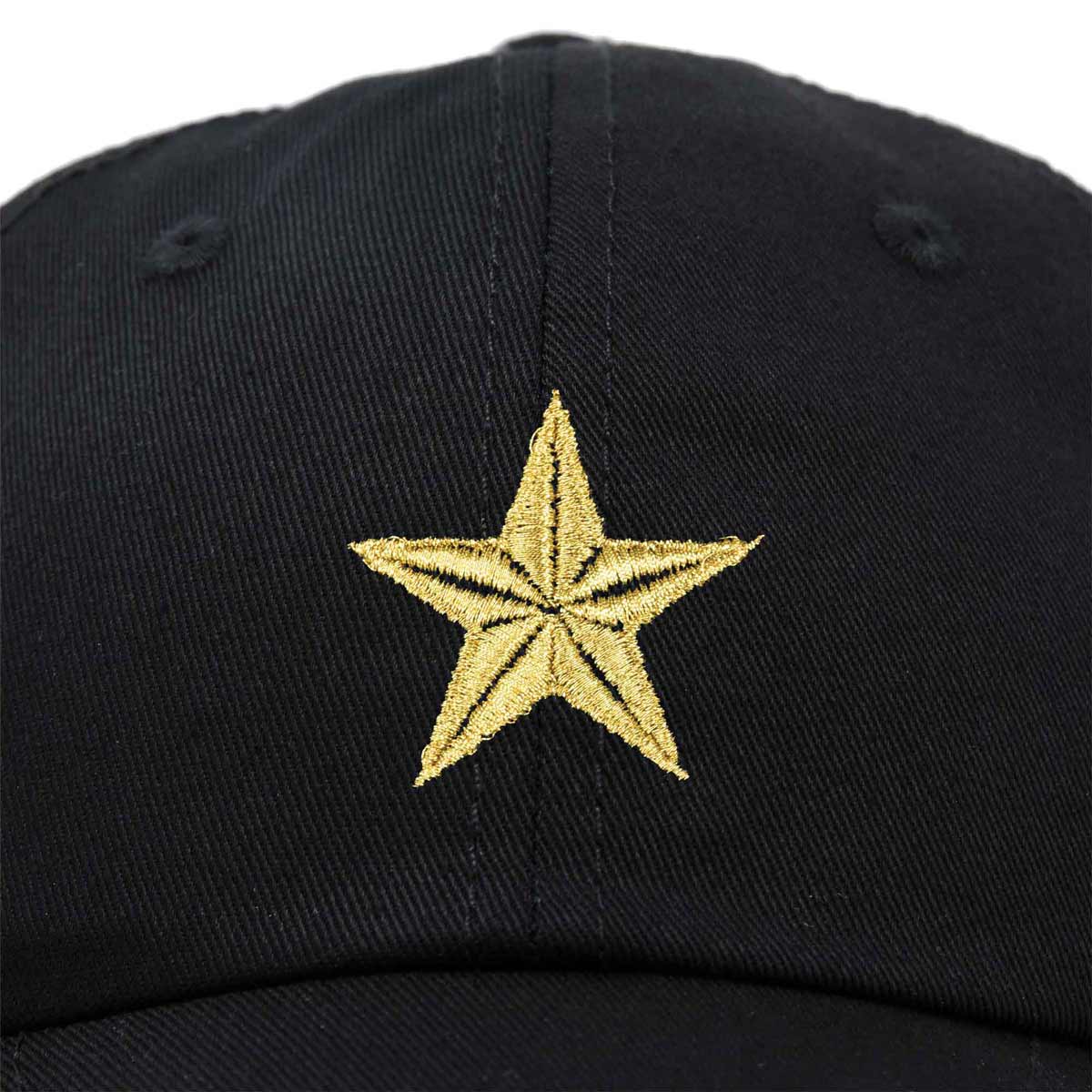 DALIX Gold Super Star Hat