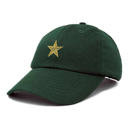 DALIX Gold Super Star Hat