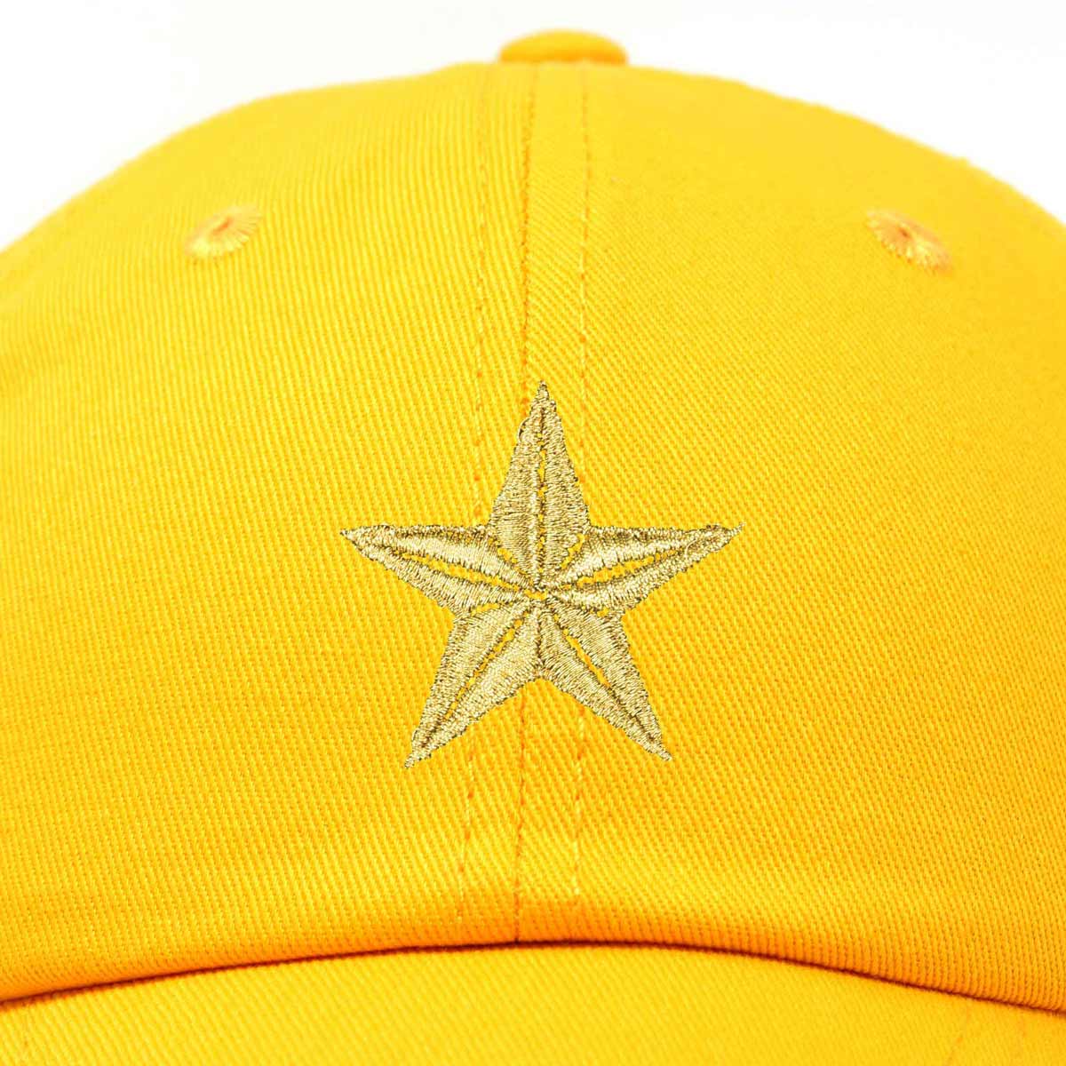 DALIX Gold Super Star Hat