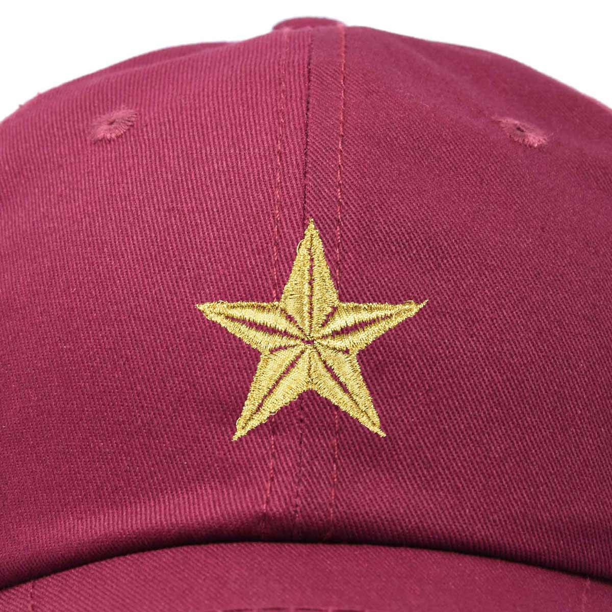 DALIX Gold Super Star Hat