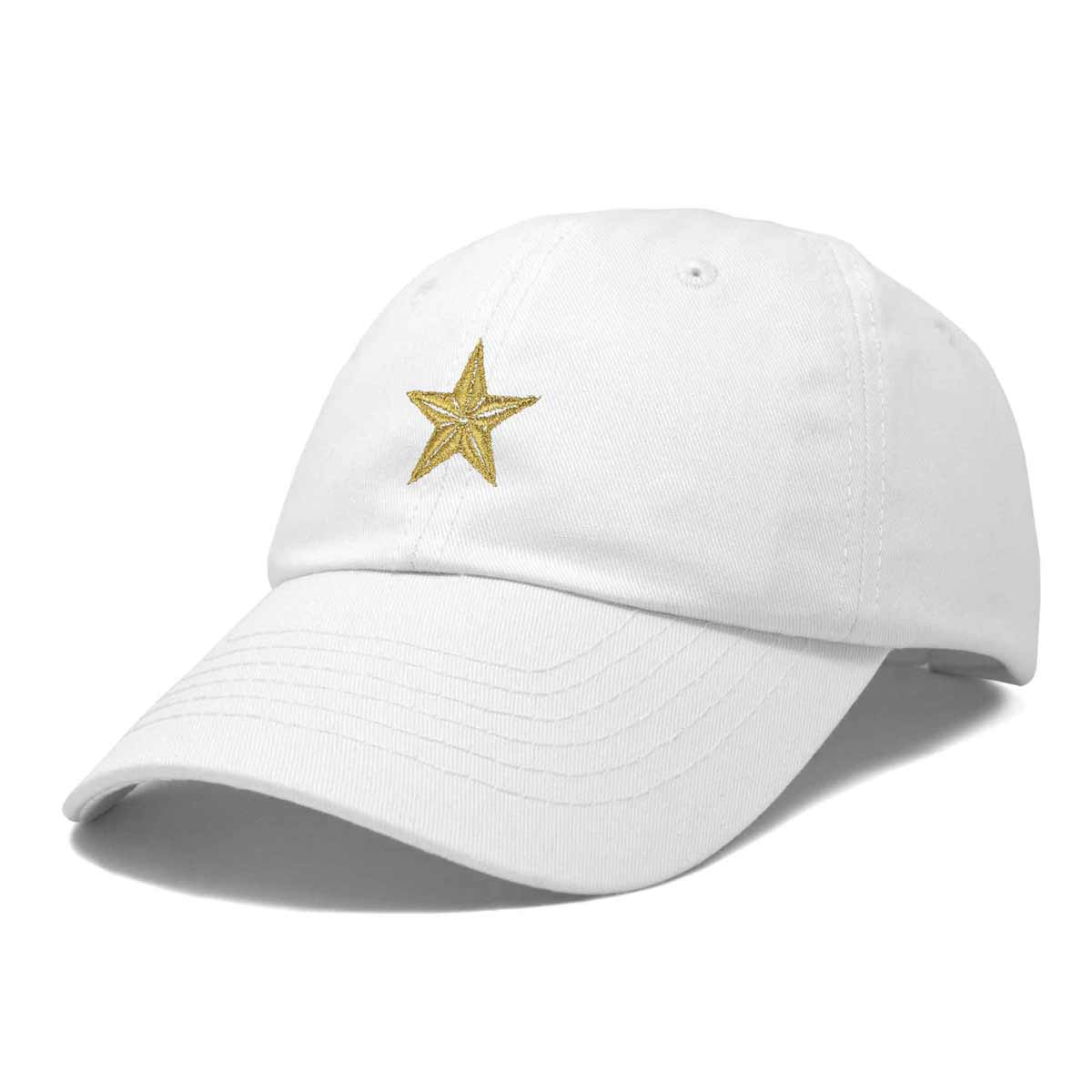 DALIX Gold Super Star Hat