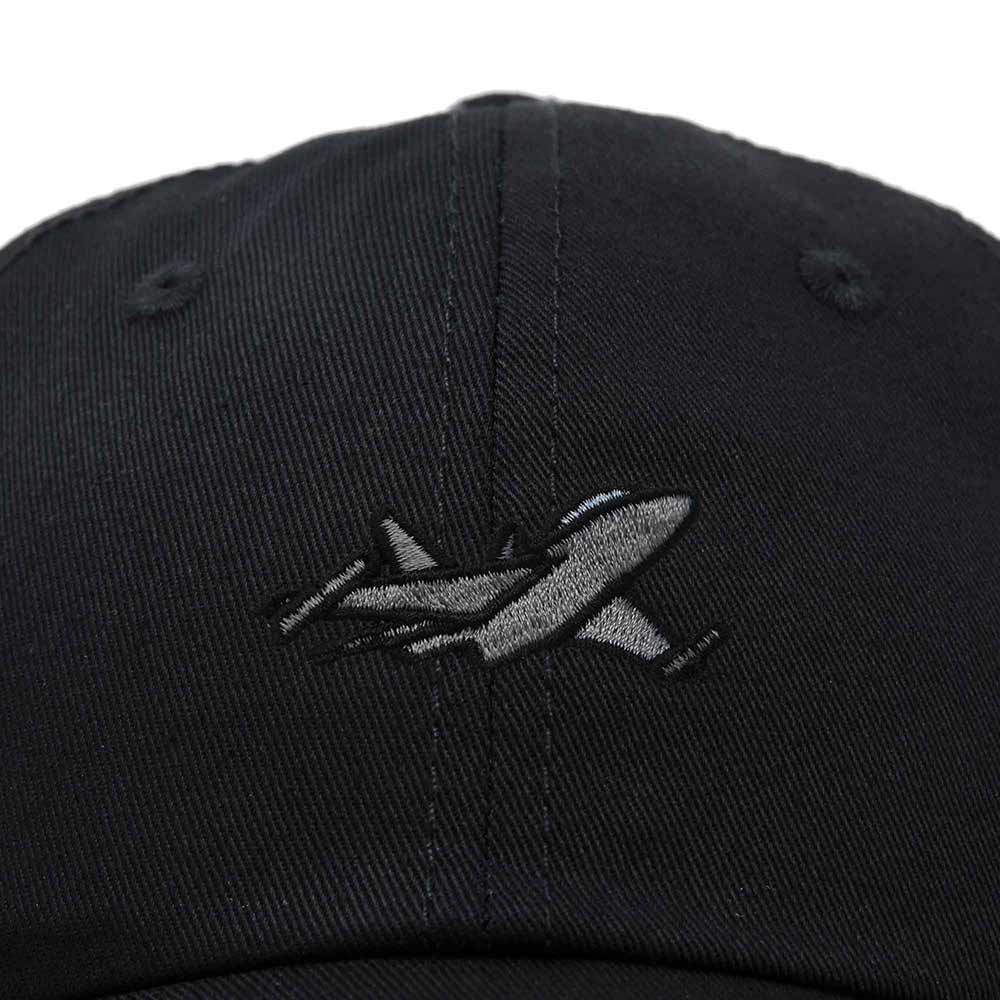 Dalix Jet Fighter Embroidered Cap Cotton Baseball Hat Airplane Jet Men in Black