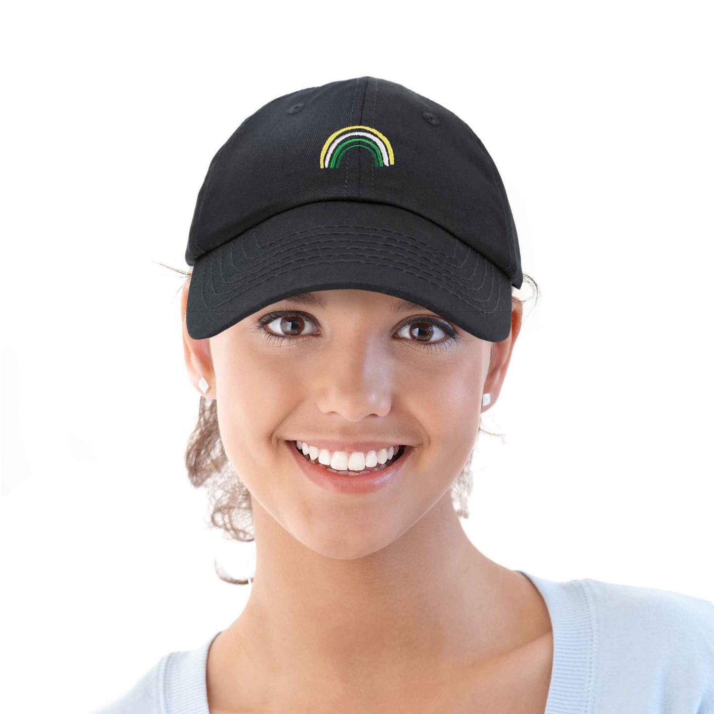 Dalix St. Patricks Rainbow Hat