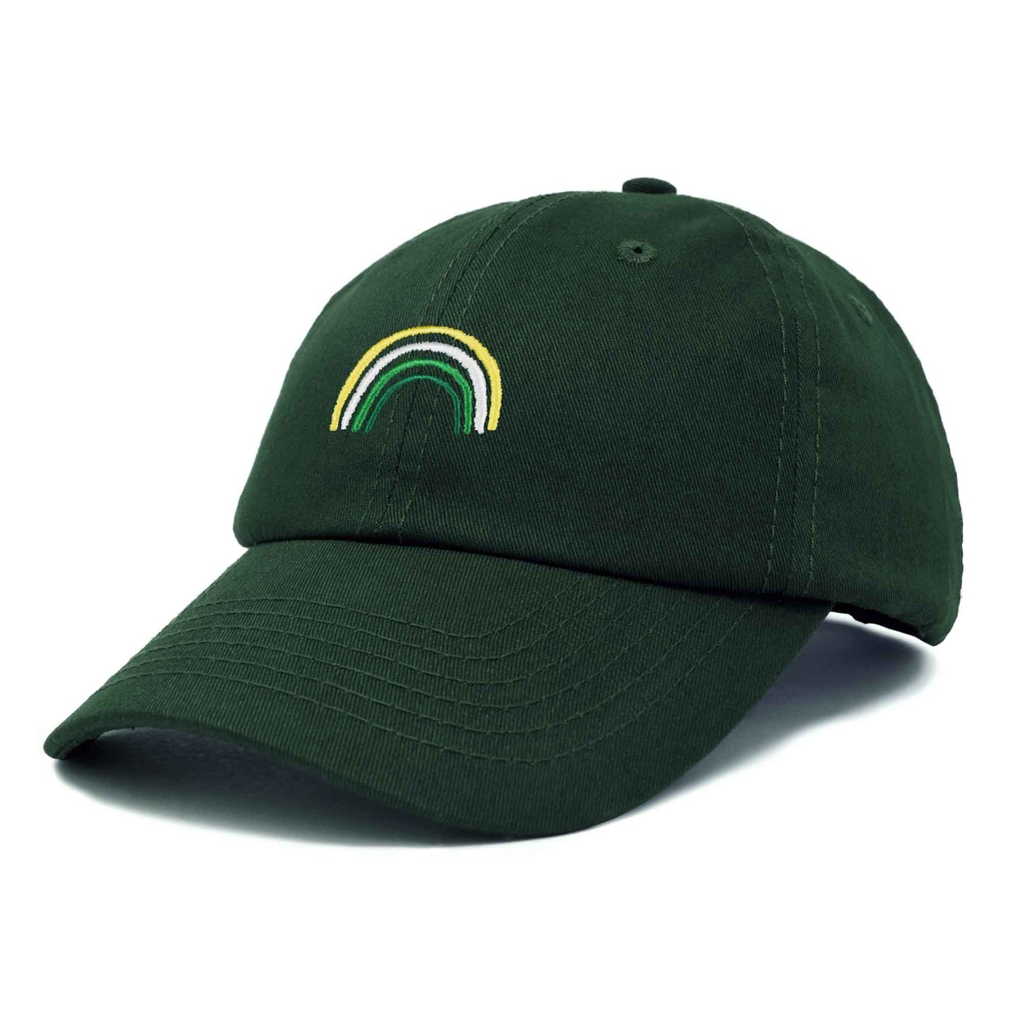 Dalix St. Patricks Rainbow Hat Womens Embroidered Baseball Cap