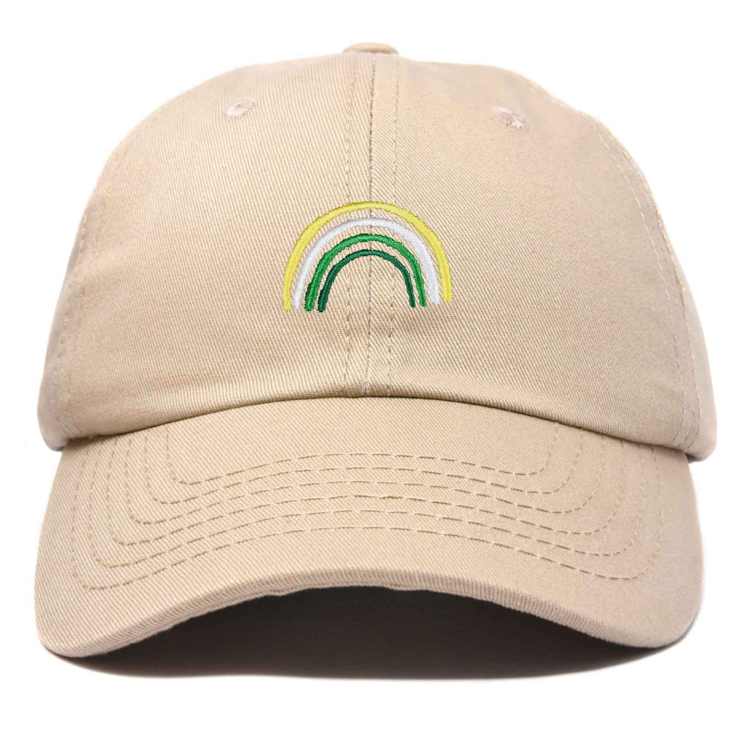 DALIX St. Patricks Rainbow Hat Womens Embroidered Baseball Cap