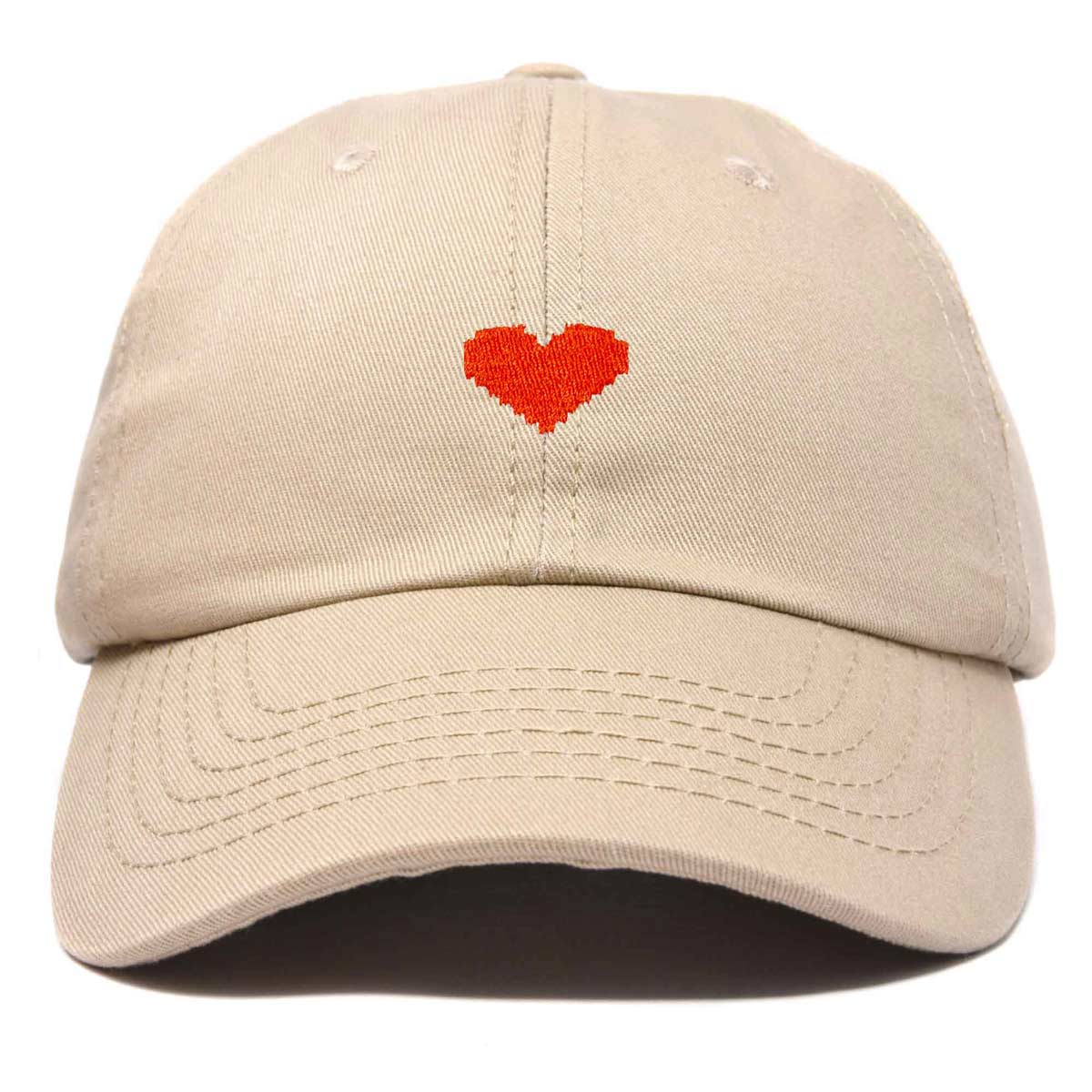 Dalix Pixel Heart Hat