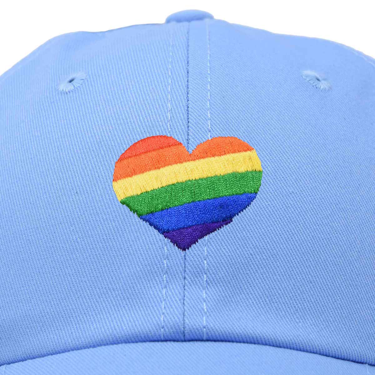 Dalix Rainbow Heart  Cap