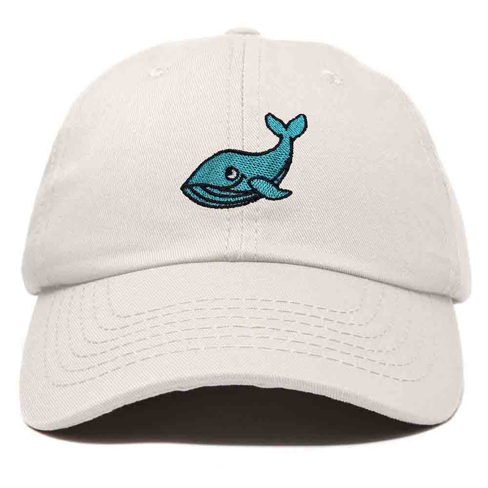 Dalix Whale Embroidered Dad Hat Cotton Baseball Cap Women in Kelly Green