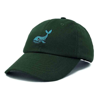 Dalix Whale Embroidered Dad Hat Cotton Baseball Cap Women in Purple