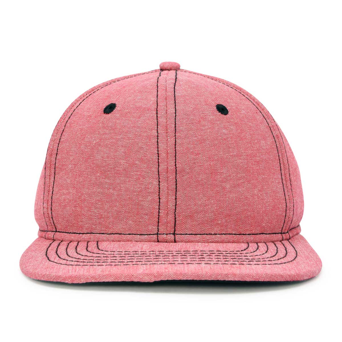 Dalix Flat Bill Chambray Hat