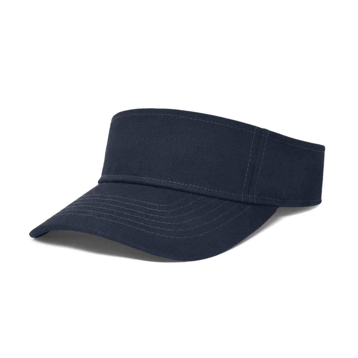 Dalix Visor Hat Adjustable Cotton Men Women Classic in Black