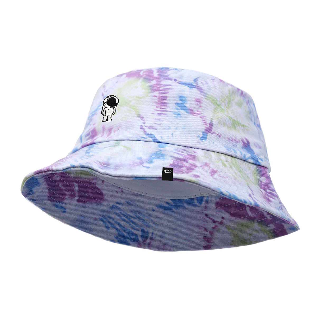 Dalix Astronaut Tie Dye Bucket Hat