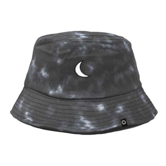 Dalix Crescent Moon Tie Dye Bucket Hat