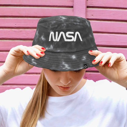 Dalix NASA Worm Tie Dye Bucket Hat