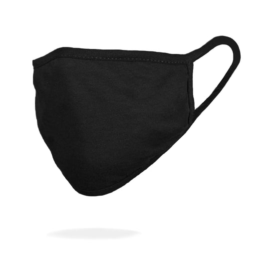 Dalix Premium Cotton Mask Reuseable Washable Made in USA (Black, White)