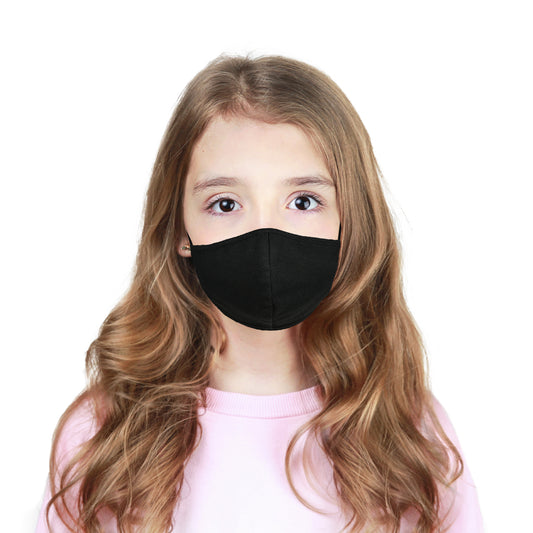 Dalix Kids Cotton Face Mask Reuseable Washable Made in USA - XXS-XS Size
