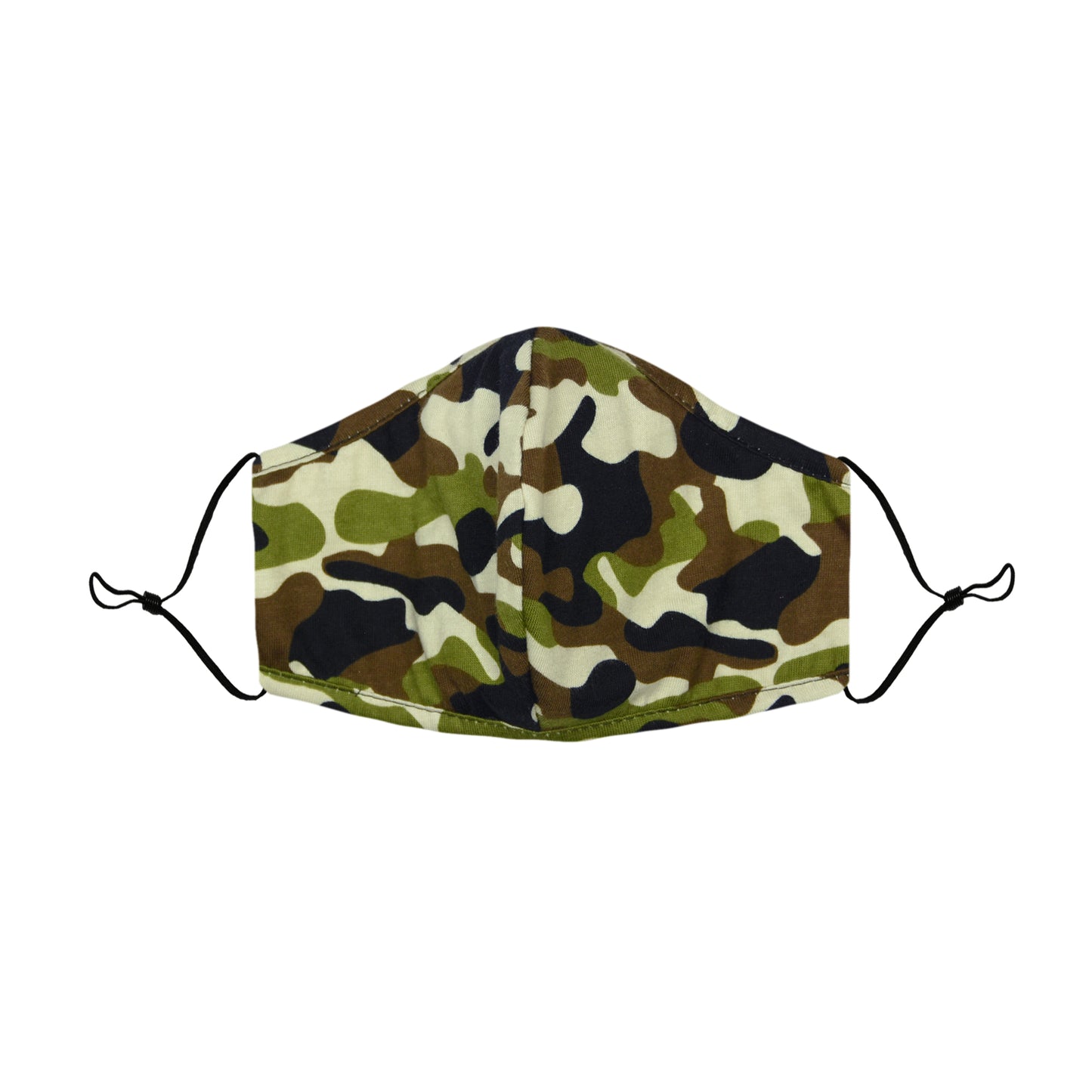 Dalix Youth Camo Cloth Face Mask Reusable Adjustable Nose Bridge Piece Washable Made in USA