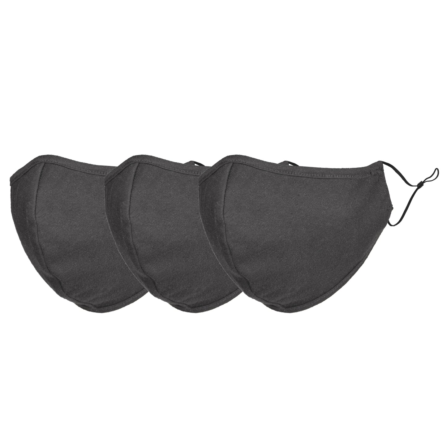 Dalix Kids Cotton Face Mask Reuseable Washable Made in USA - XXS-XS Size 3 Pack