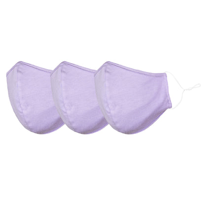 Dalix Kids Cotton Face Mask Reuseable Washable Made in USA - XXS-XS Size 3 Pack