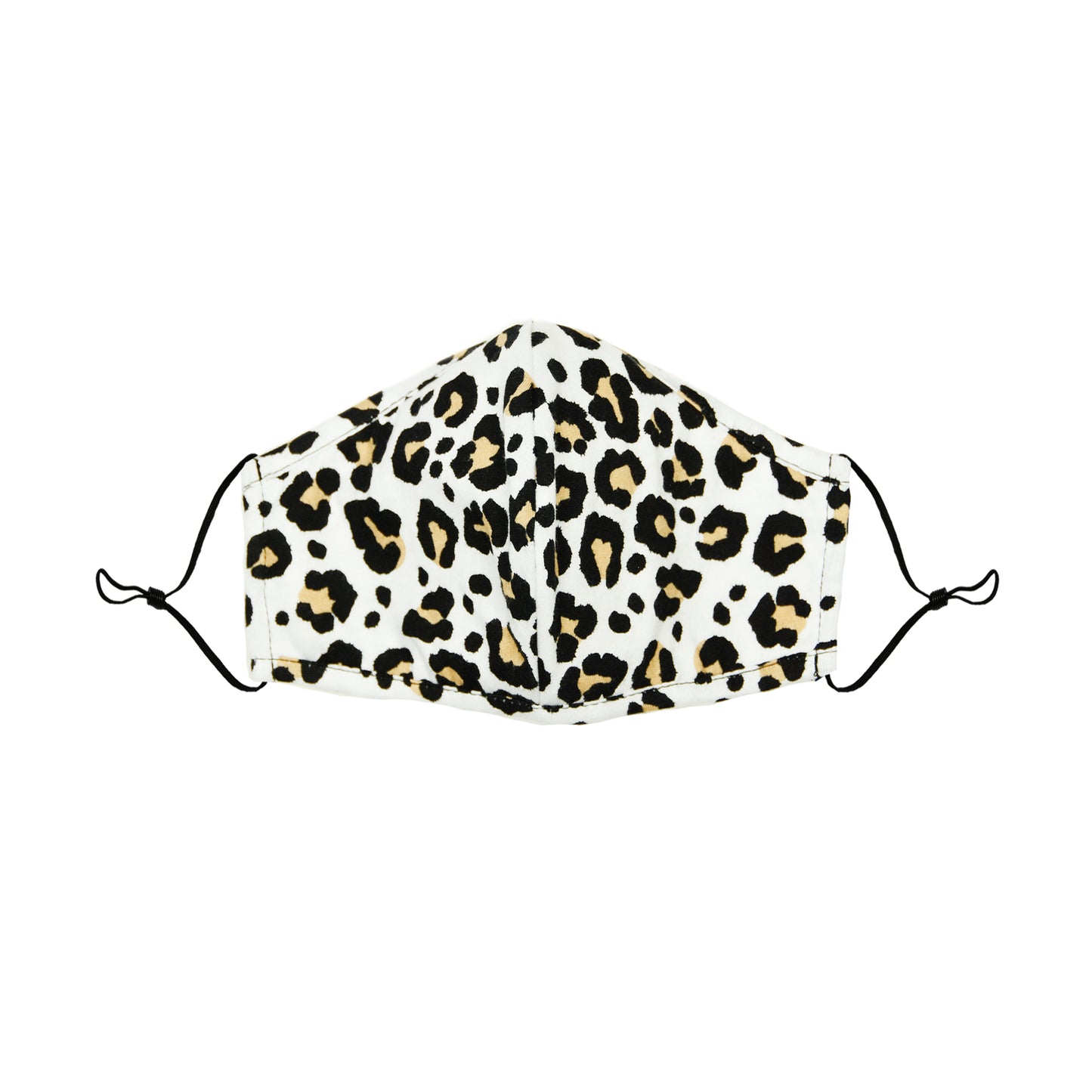 Dalix Youth Leopard Cloth Face Mask Reusable Washable Made in USA - XXS-XS Size