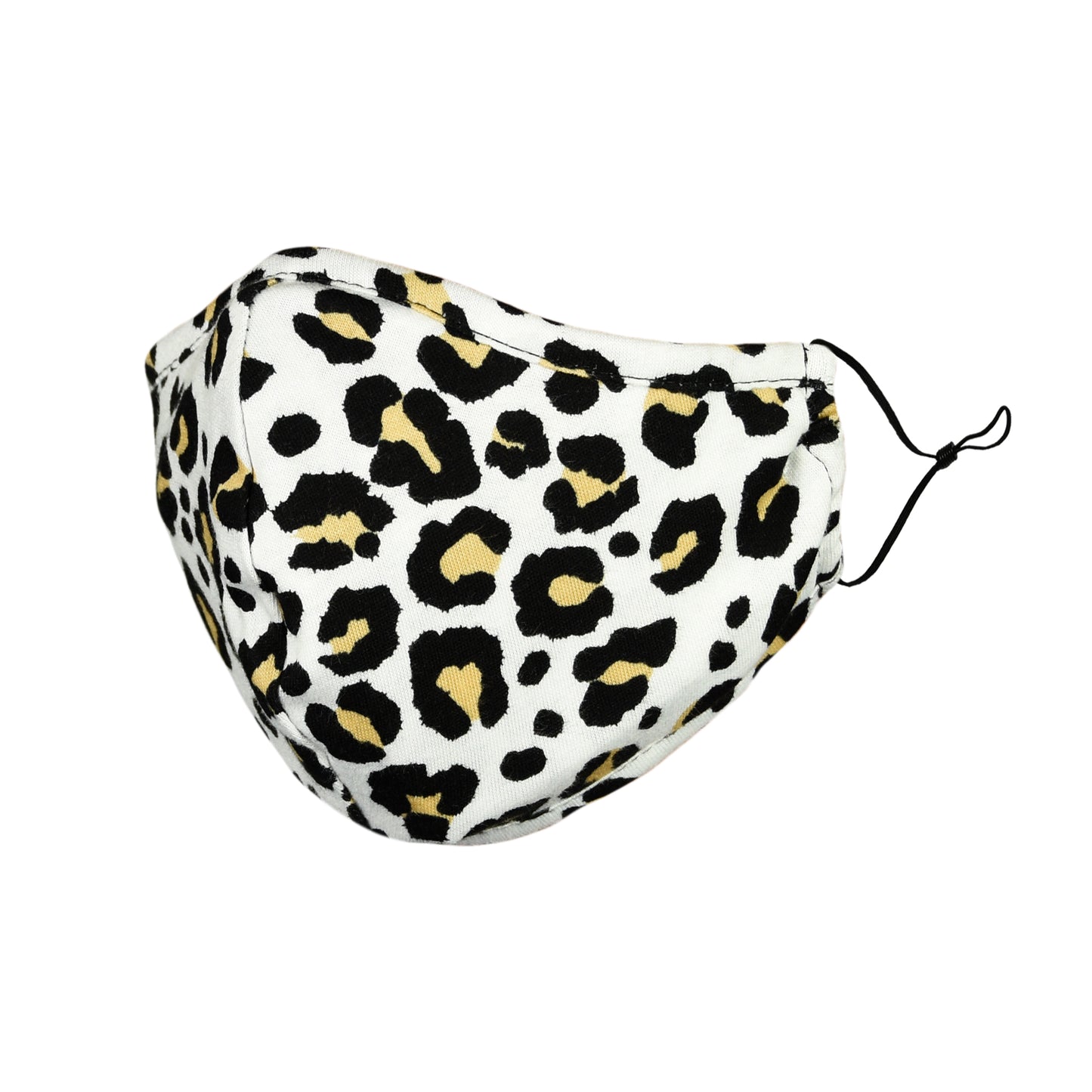 Dalix Leopard Print Cloth Face Masks Reuseable Washable Made in USA