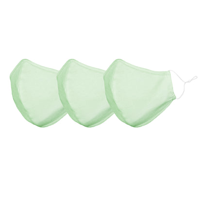 Dalix  Cloth Face Mask Reuseable Washable Made in USA - S-M , L-XL Size (3 Pack)