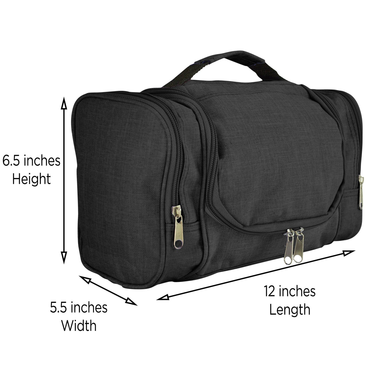 DALIX Hanging Travel Toiletry Kit Accessories Bag (8 Colors) Business DALIX 