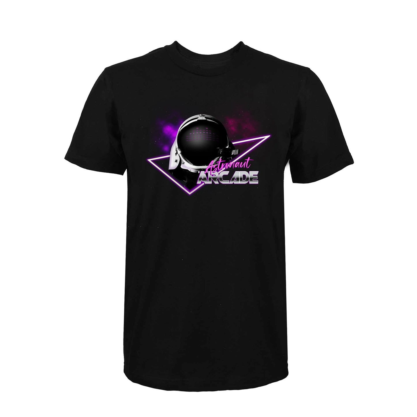 Dalix Astronaut Arcade Graphic T-Shirt