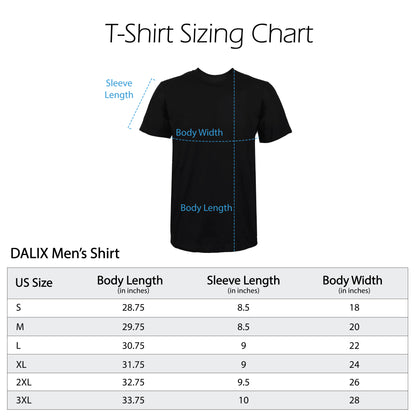 Dalix Planets Graphic T-Shirt