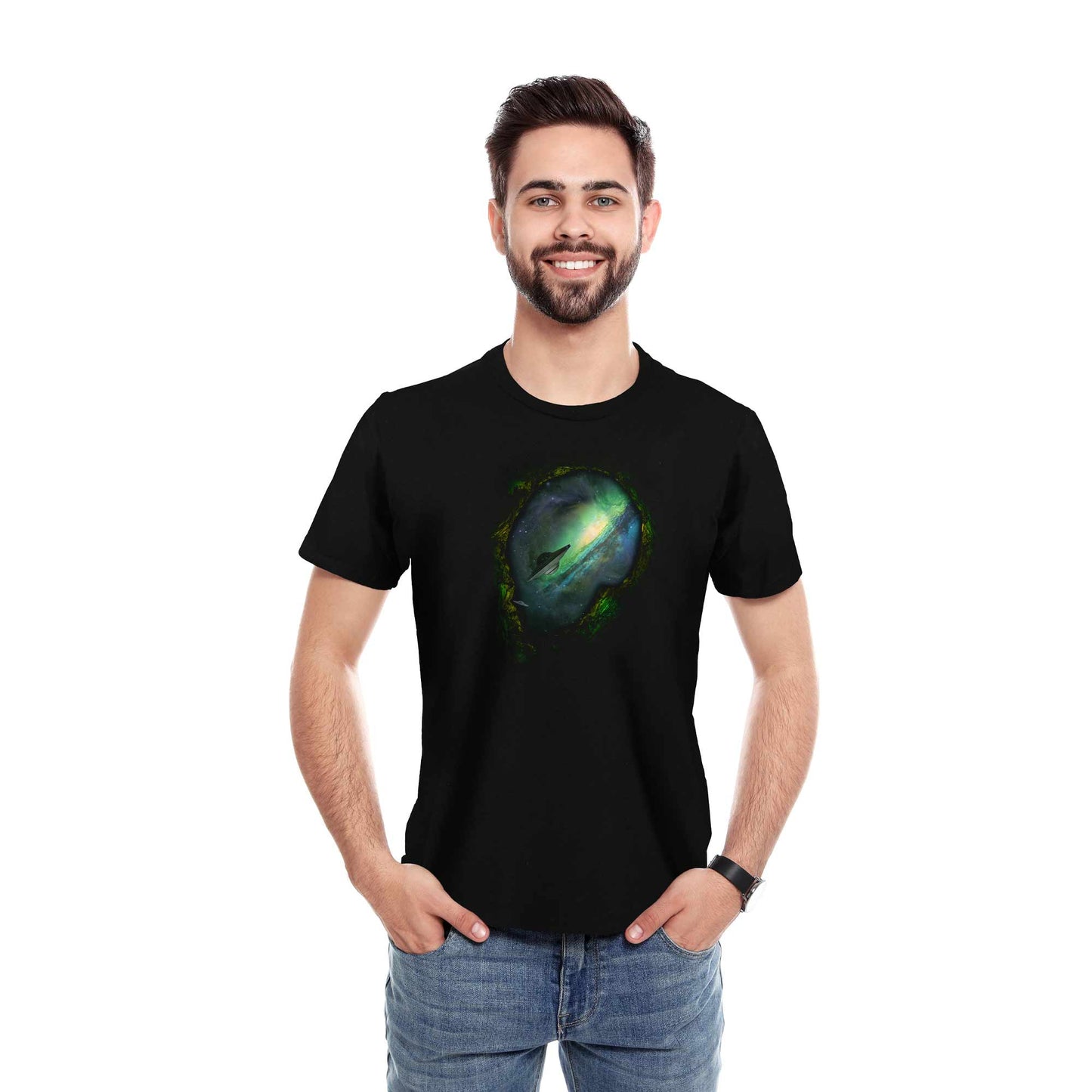 Dalix Space Odyssey Graphic T-Shirt
