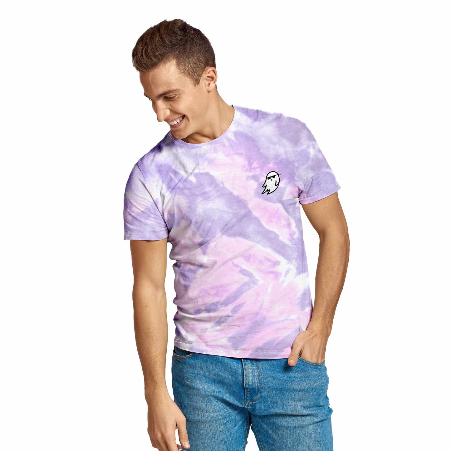 Dalix Tie Dye Ghost Life Tee