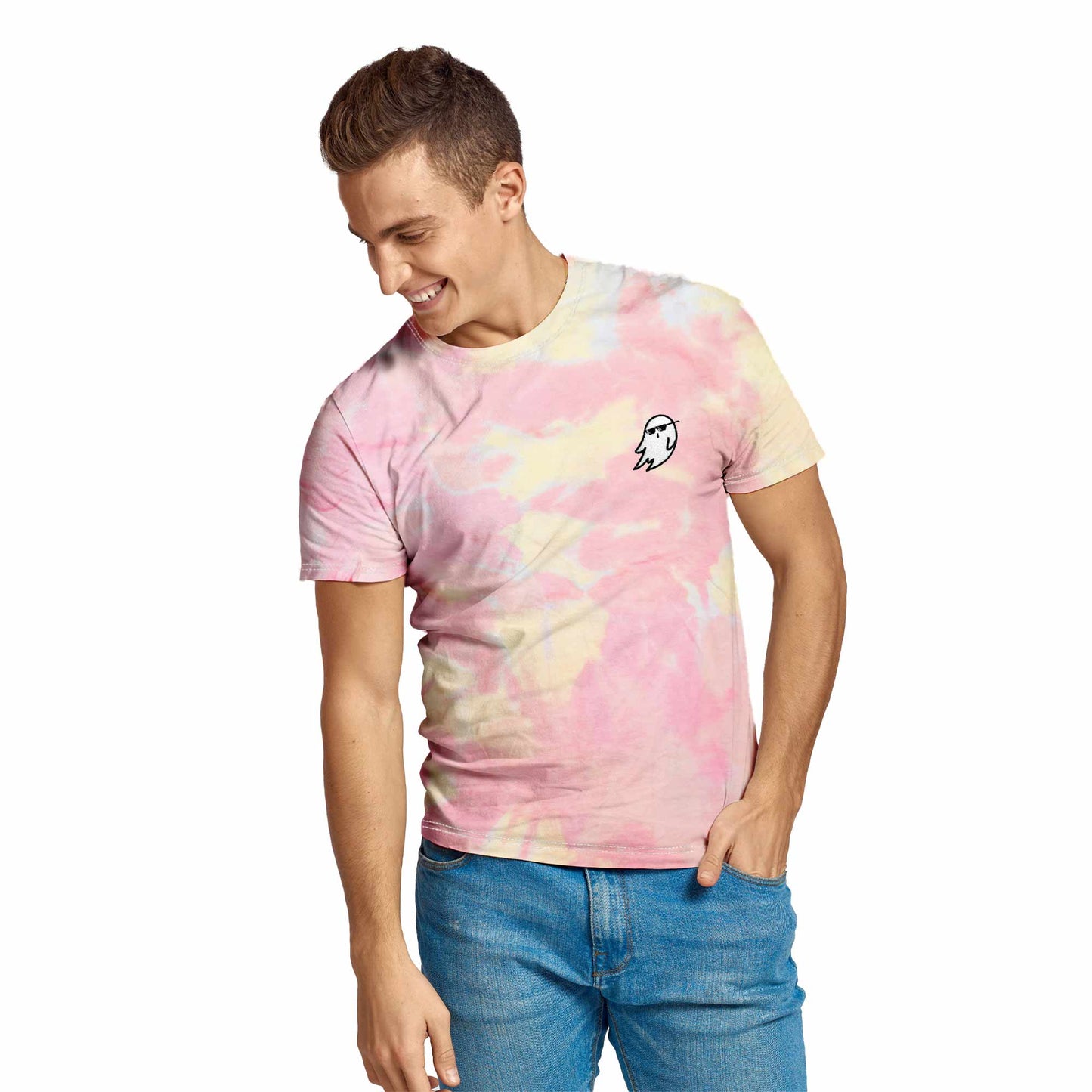 Dalix Tie Dye Ghost Life Tee
