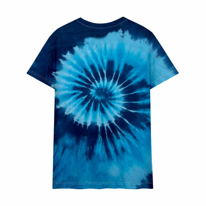 Dalix Tie Dye Smile Face Tee