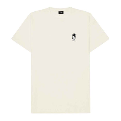 Dalix Astronaut Embroidered Relaxed Heavy Soft Cotton T Shirt Mens in Black XL X-Large